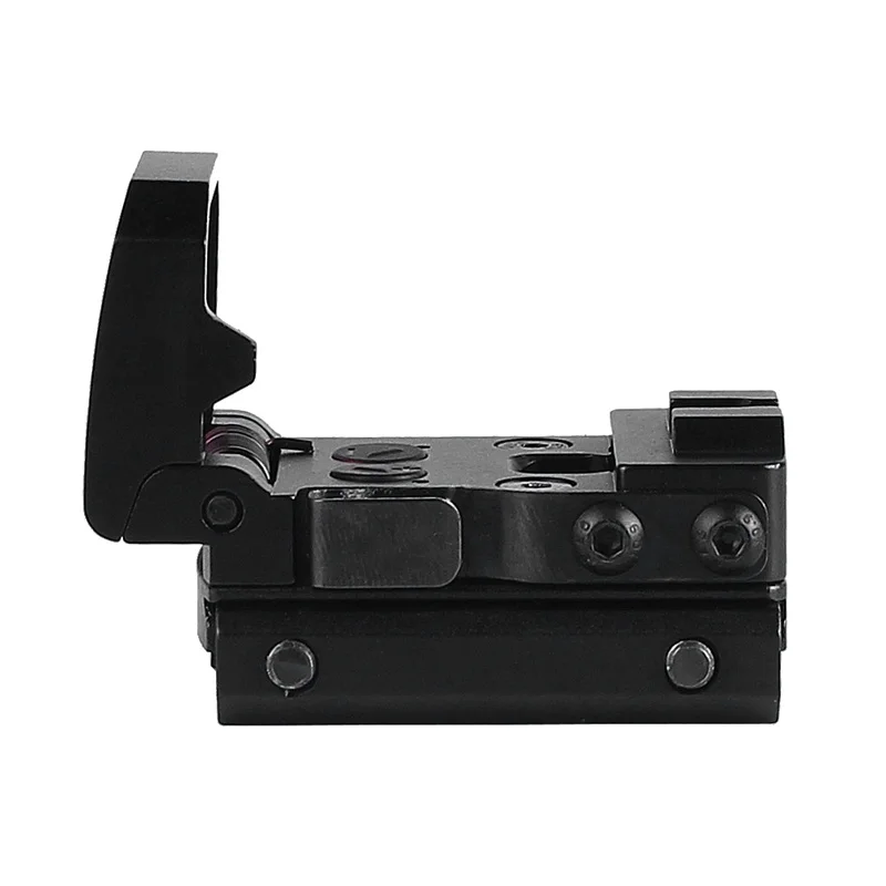 Flip Up Red Dot Sight Foldable RMR Scope w 9 Levels Brightness Holographic Reflex for Airsoft Hunting (11)
