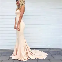 Simple Sweetheart Mermaid Sexy Junior Cheap Long Special Occasion Dress for Wedding 2017 Elegant Bridesmaid Dresses BN128