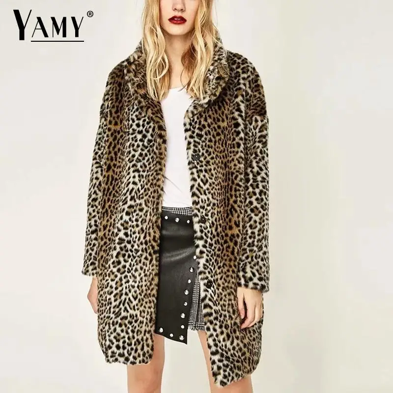 VVTS Winter Casual Faux Fur Teddy Bear Coat Jacket Women