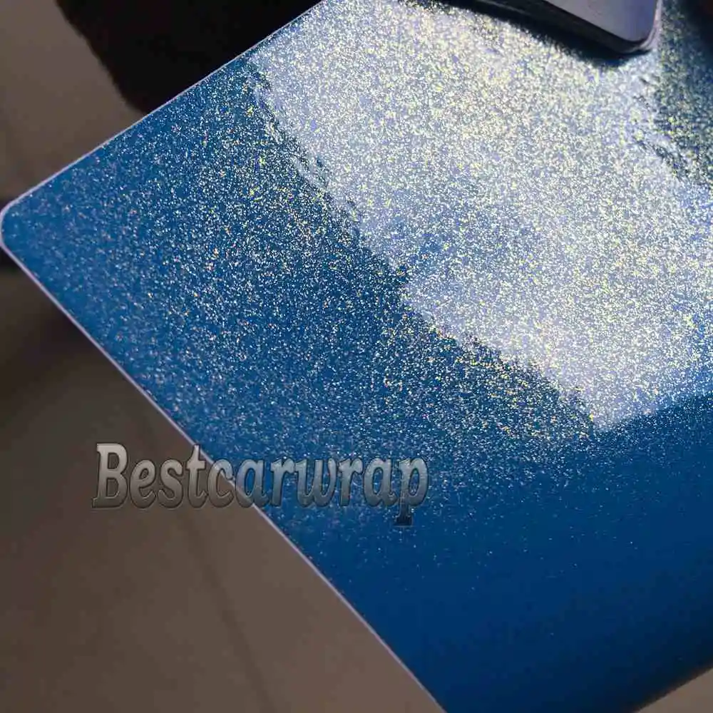 sparkle gloss metallic high glossy car Vinyl Foile wrapping styling glitter (5)