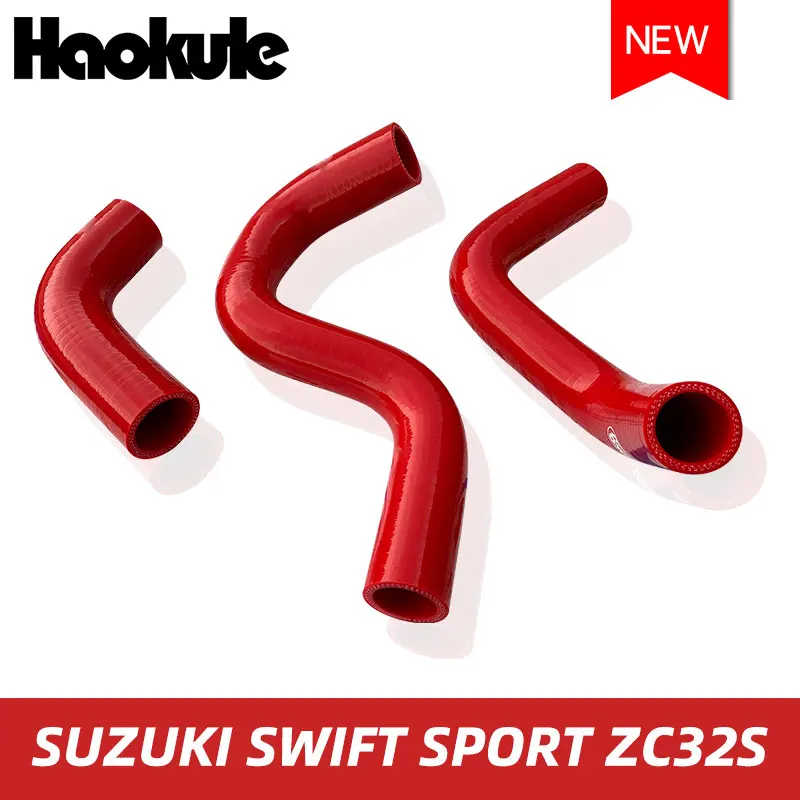 Производительность силиконовый радиатор силиконовый шланг наборы для SUZUKI SWIFT SPORT ZC32S синий и красный 3 шт