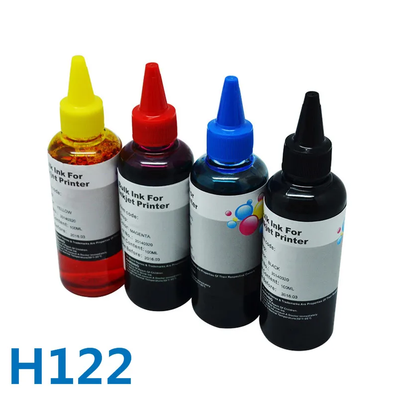 Чернильные краски для принтера HP122 HP Deskjet D1000/1050/1010/1510/2000/2050/2510/2540/3000/3050A/3052A/3054A/3540 |