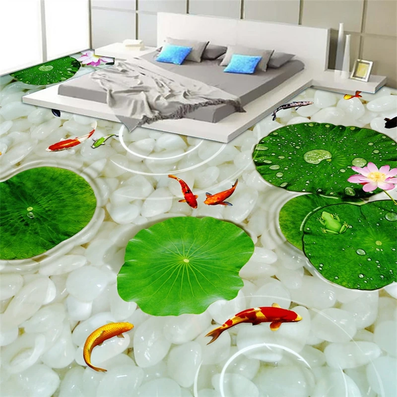 Обои для ванной 3D обои пола самоклеющиеся 3d пола|papel contact|3d flooringfloor wallpaper |