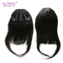 Human Hair Bangs Straight Clip In Bangs Good quality Human Hair Clip In Bangs 25g Clip In Bangs Natural Human Hair Fringe