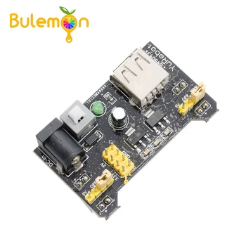 

5pcs/lot Breadboard Power Supply Module 3.3V 5V For Arduino Solderless Bread Board Voltage Regulator DIY