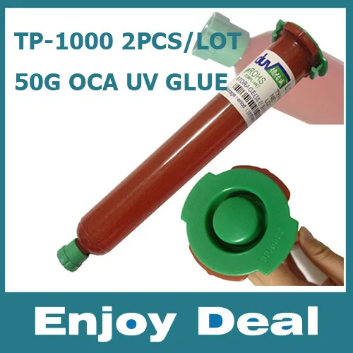 2pcs/lot 50g tp 1000 loca uv glue for lcd screen repair UV Glue LOCA