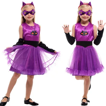 

halloween purim costume for kids baby girls children vampire witch costume girl cosplay Carnival Party princess fancy dress