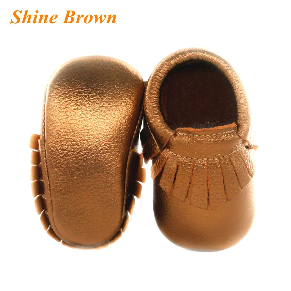 baby girl gold moccasins