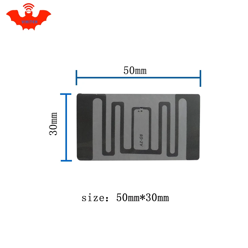 RFID метка UHF инкрустация Impinj Monza R6 MR6 chip 860 960MHZ 900 915 868mhz Higgs3 EPCC1G2 6C смарт карта