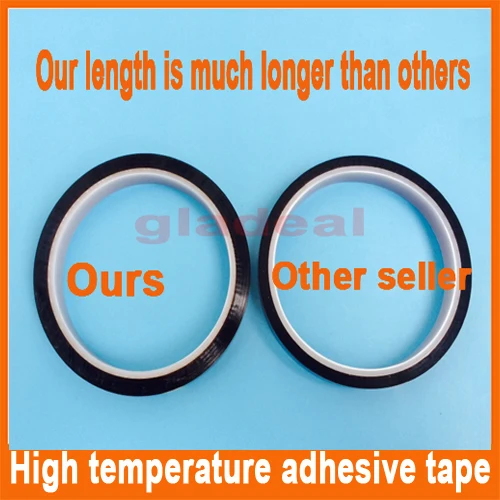 

5 8 10 15 20 25mm x 33m Dark brown Tawny Heat Resistant High Temperature Polyimide Adhesive Tape