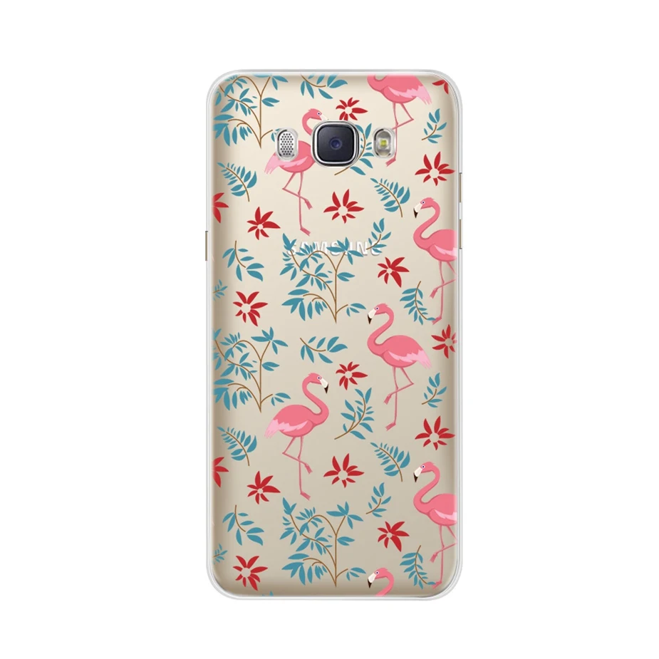 Арбузно-красный Для Funda samsung J5 чехол J510 J510F Мягкая силиконовая задняя крышка для Coque samsung Galaxy J5 J 5 чехол милый окрашенный бампер - Цвет: Арбузно-красный