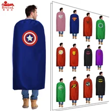 D.Q.Z 140*90 cm Adult Costumes Superhero Cape Eye Mask  Lightweight Carnival Costumes Adults Charity Event Bible Party Cosplay