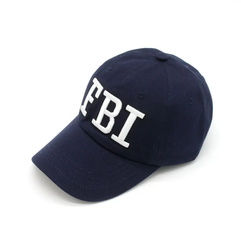 Glaedwine бренд высокое качество FBI бейсболки регулируемый, для спорта на открытом воздухе скалолазание путешествия snapback Головные уборы для мужчин и женщин папа шляпа - Цвет: Синий