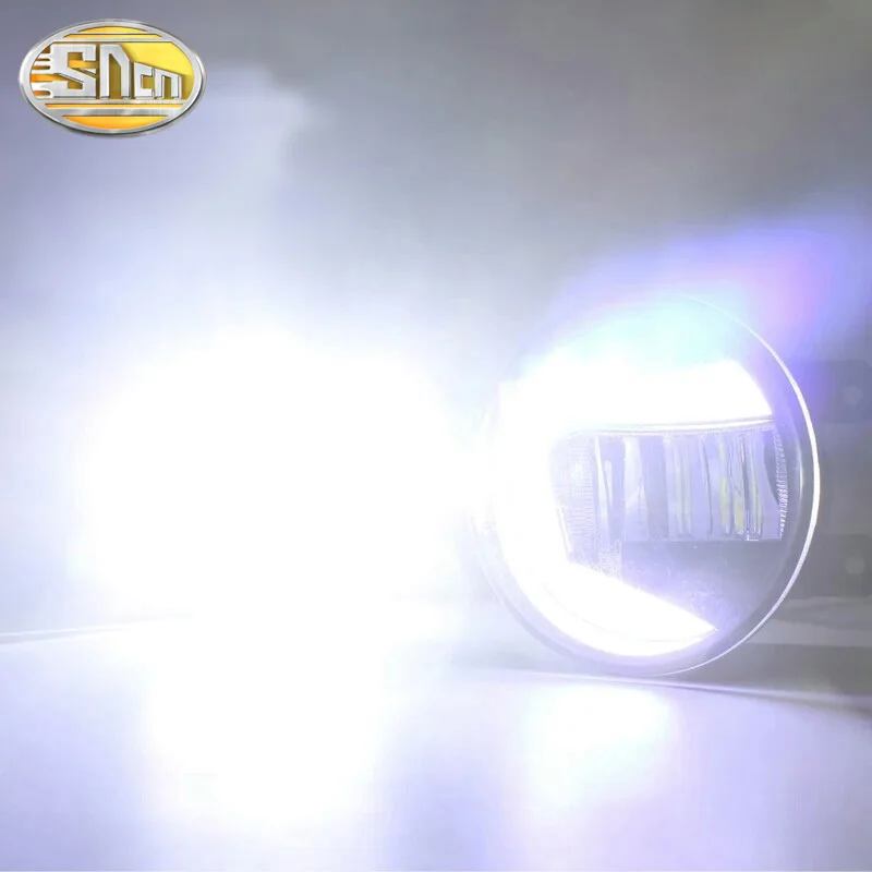 

For Toyota Fortuner 2013~2017 LED Projector Fog Lamp DRL Daytime Running Light Waterproof High brightness