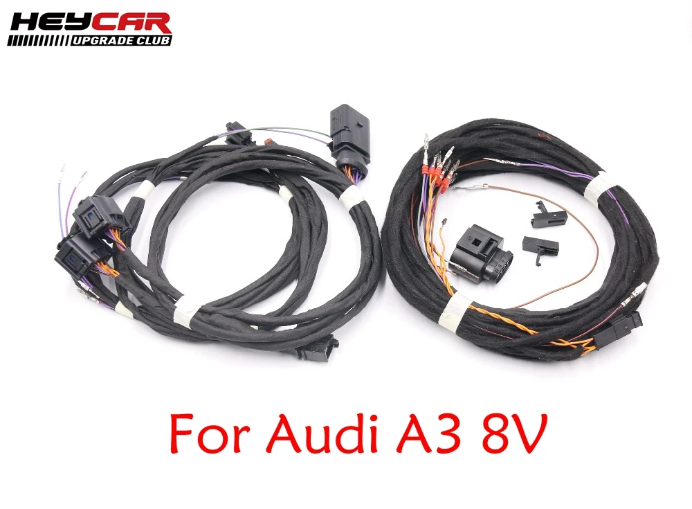 

Side Assist Lane Change System install update UPGRADE KIT Wire Cable Harness For Audi A3 8V