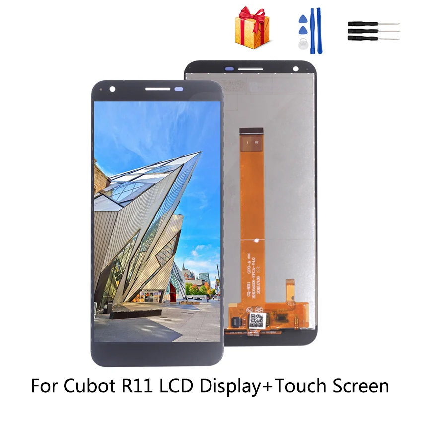 Оригинальный для Cubot R11 ЖК дисплей сенсорный экран дигитайзер Запасные части