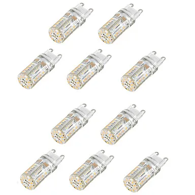 

10pcs G9 3014 58LED Lamp corn led Corn Bulbs led Bulb Lamp High Power 360 Degree Replace Halogen Lamp Spotlight lamp 220V