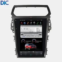 Android 6.0 system vertical navigation for ford Explor 2006-2016 player 12inch RAM2G ROM32G high quality multifunction system