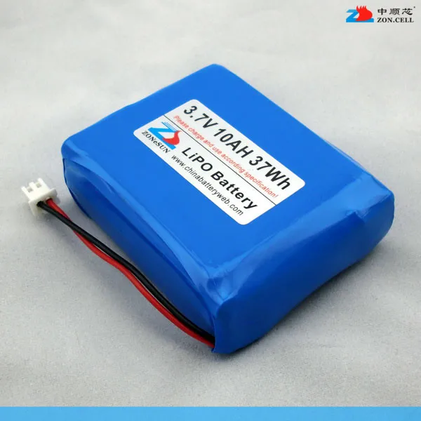 New A In the 10000mah 3.7V polymer battery 10AH emergency power supply 905555*3 xenon lamp 706175 Rechargeable Li-ion Cell | Электроника
