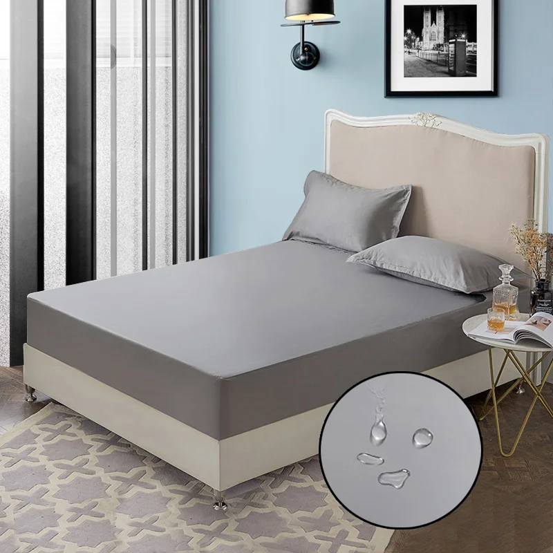 Jual Tahan Air Pelindung Kasur Anti Kutu Kasur Cover Bed Sheet Tempat Tidur Single Kasur Kasur Tahan Air Pad Matras Protector