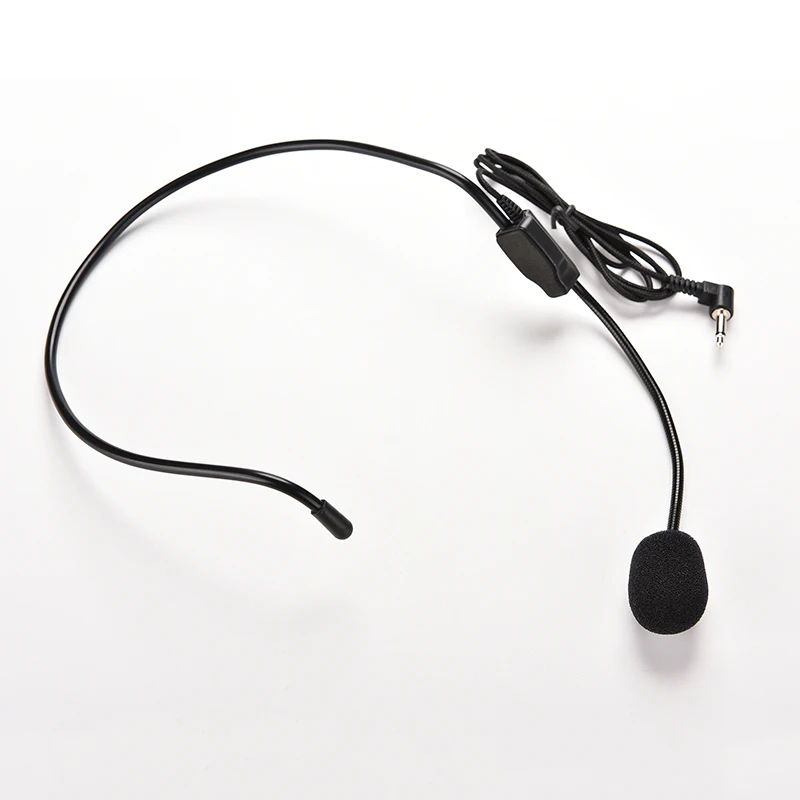 3.5mm Wired Microphone Headset Studio Conference Guide Speech Speaker