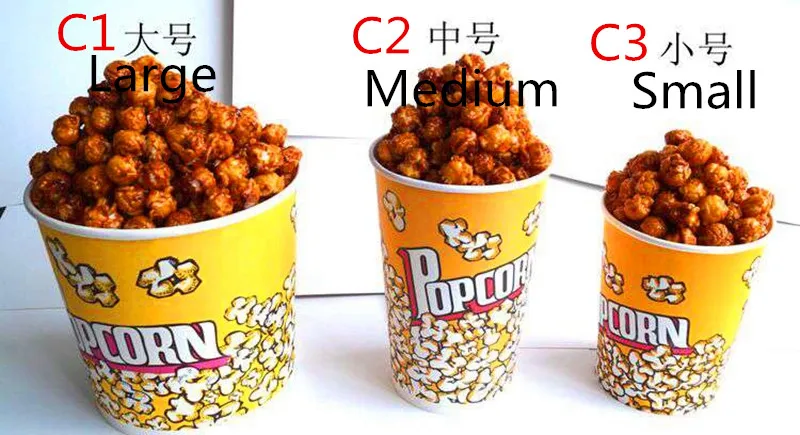 Моделирование попкорна модели пластиковые продукты дисплей реквизит поддельные