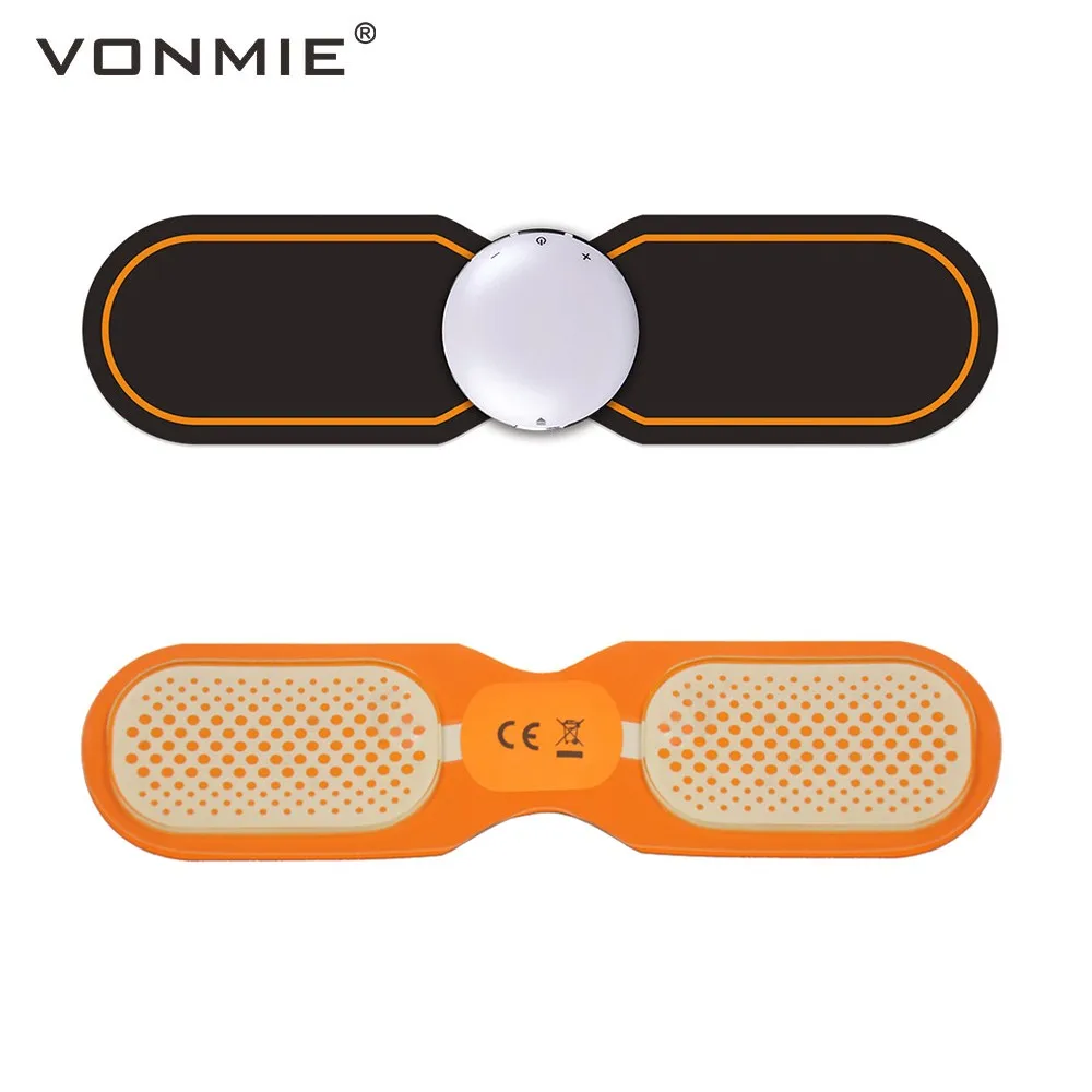 VONMIE EMS Fitness Electro Estimulador Muscular S4B02 пульты Вибрационные Для Похудения ABS тренажер