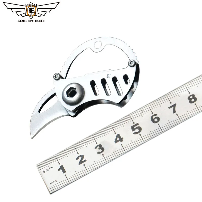 

ALMIGHTY EAGLE Portable Mini Blade Knife EDC knives Survival Camping Hiking Hand tools Multifunction tool Pocket tools