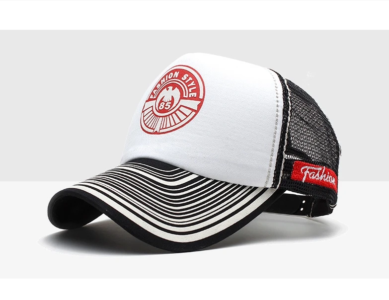 Британский стиль шляпа пара Губка Сетка летняя кепка-бейсболка Солнцезащитная шляпа Мода личность принт сетчатый головной убор вечерние Открытый Пляж Повседневная шляпа