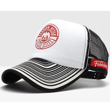 Британский стиль шляпа пара Губка Сетка летняя кепка-бейсболка Солнцезащитная шляпа Мода личность принт сетчатый головной убор вечерние Открытый Пляж Повседневная шляпа