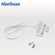 1 шт проводной датчик двери окна 330 мм Удлинение проволоки случайным образом магнитный переключатель домашней сигнализации нормально закрытый NC