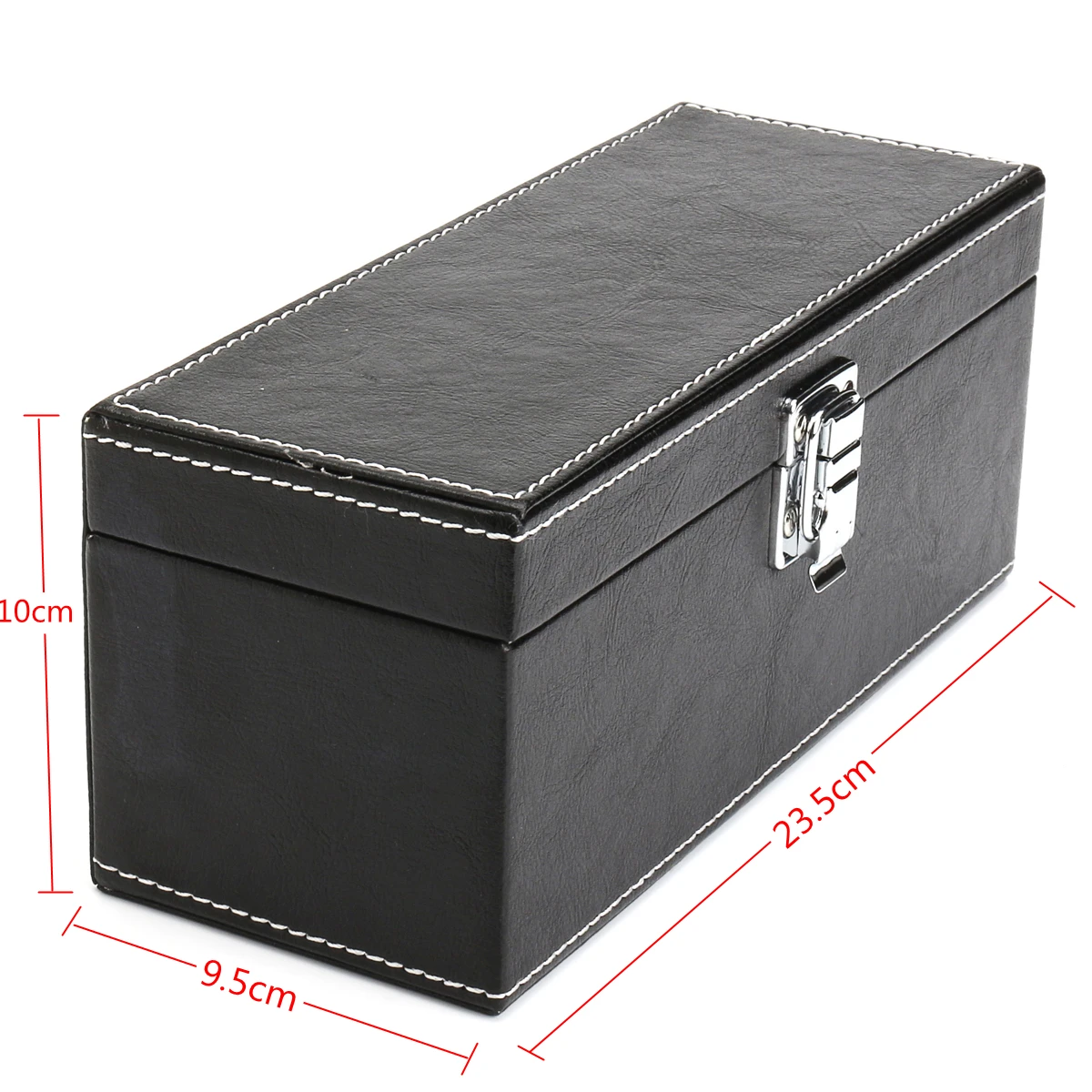 20pcs Coins Slab Storage Box Case Holders Black PU Leather For PCGS NGC Black