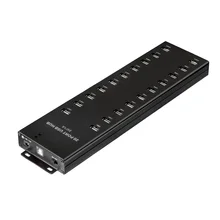 Sipolar мульти 20 портов USB 2,0 зарядное устройство концентратор с внешним 12V8A настольный адаптер питания для синхронизации данных и зарядки телефонов планшетов