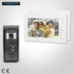 HOMSECUR 7 "Свободные Руки Видеодомофон с ИК Ночным видением для дома безопасности XC003 + XM706
