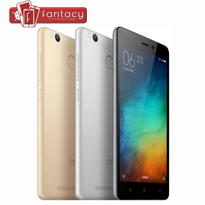  Original Xiaomi Redmi 3S Pro Prime International Version Mobile Phone Snapdragon 430 Octa Core 5" HD 3GB RAM 32GB CE Support 