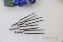 440Hz A Tone Stainless Steel Tuning Fork Tuner Tunning Musical Instrument 4p #342