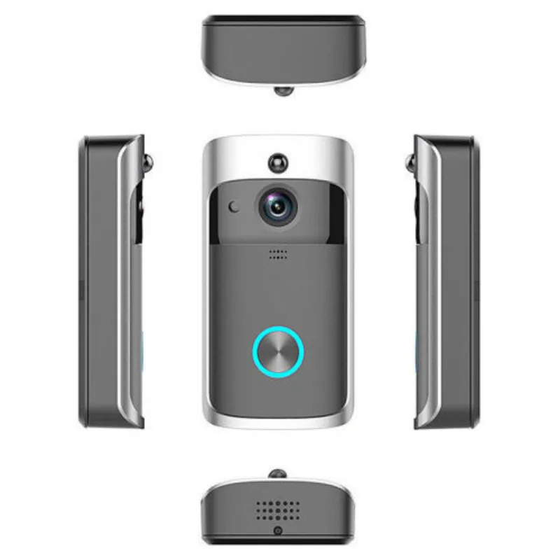  Smart Video Wireless WiFi Door Bell IR Visual Camera Record Full HD Wireless Camera CCTV WiFi Home  - 32925798232