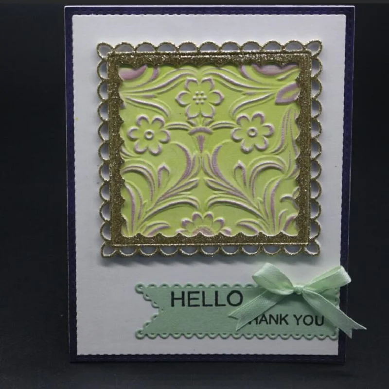 3D Embossing leaf flower folder for card making scrapbook albulm photo