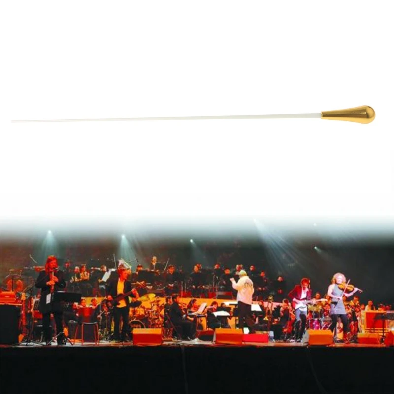 Металлическая ручка музыкального проводника на заказ эстафета ритм-группы музыкальный дирижер оркестра дирижер эстафета 37 см