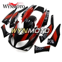 Полный ABS пластик инжектор Блестящий Черный Красный мотоцикл Обтекатели для Yamaha t-max 500 01-07 2001-2007 ковбоев