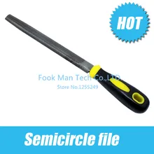8 дюйм(ов) ов)(200 мм) металлические иглы файлы Ювелиры Diamond резьба по дереву Craft Tool Металл Стекло полукруг файл, инструмент для гравировки ювелирных изделий