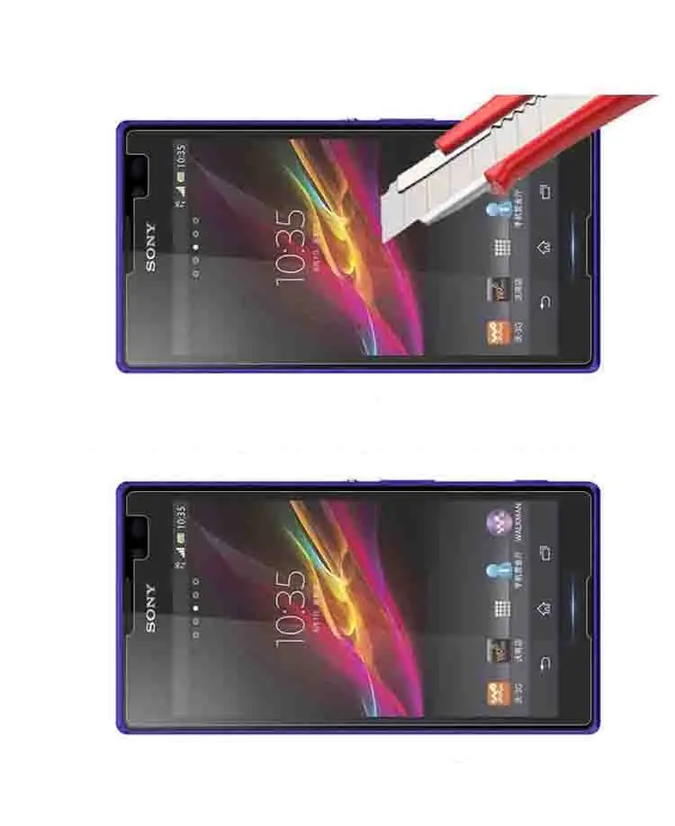 Взрывозащищенное Закаленное стекло премиум-класса для sony Xperia C S39H 9 H, Взрывозащищенная пленка, чехлы для sony C2305 C 2305 стекло