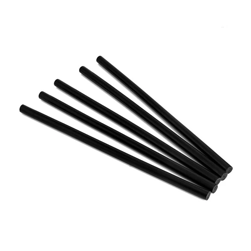 50Pcs Diameter 11Mm Black High Viscosity Hot Melt Glue Stick Professional Length 270Mm Diy Glue Sticks Paste Tools