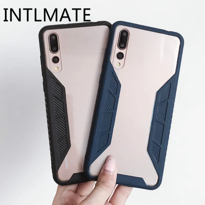 INTLMATE закаленное Стекло углеродного волокна Броня Крышка для P20 Pro huawei Mate9 10 P10 плюс