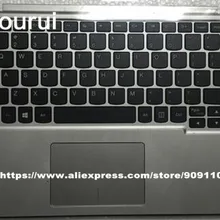 Yourui 95 для Lenovo Йога 2 11 palmrest Крышка верхняя чехол+ клавиатура с тачпадом серебро 90204958 ap0t5000200