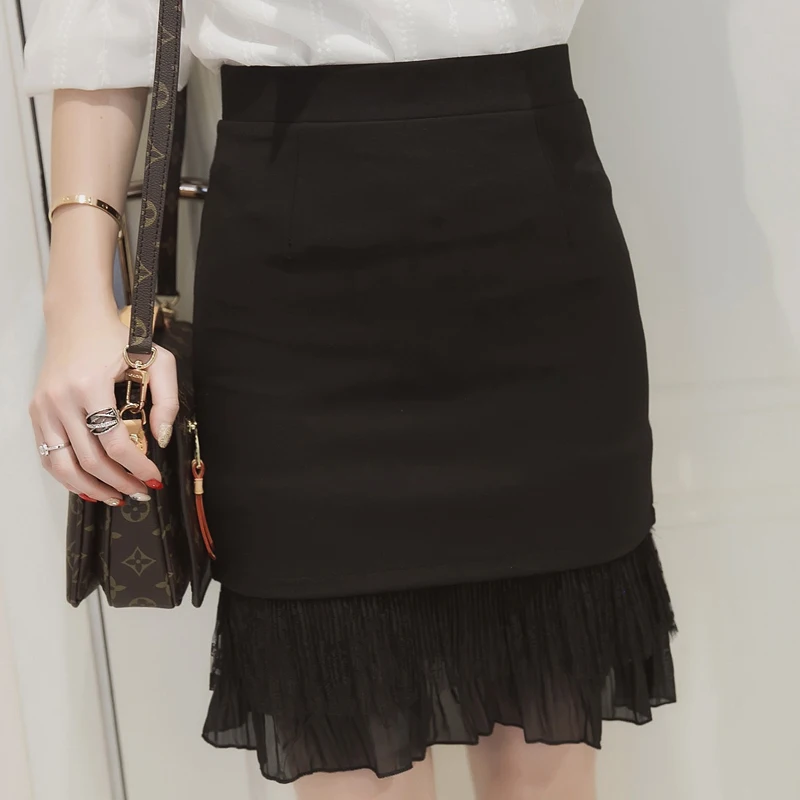 Women Fashion Bodycon Skirt High Quality Plus Size Cheap Price Lace