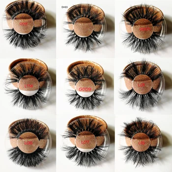 

2.5cm Lashes custom logo 6D Mink lashes Mink Eyelashes volume False Eyelashes Long Crisscross Eyelash cruelty free Makep