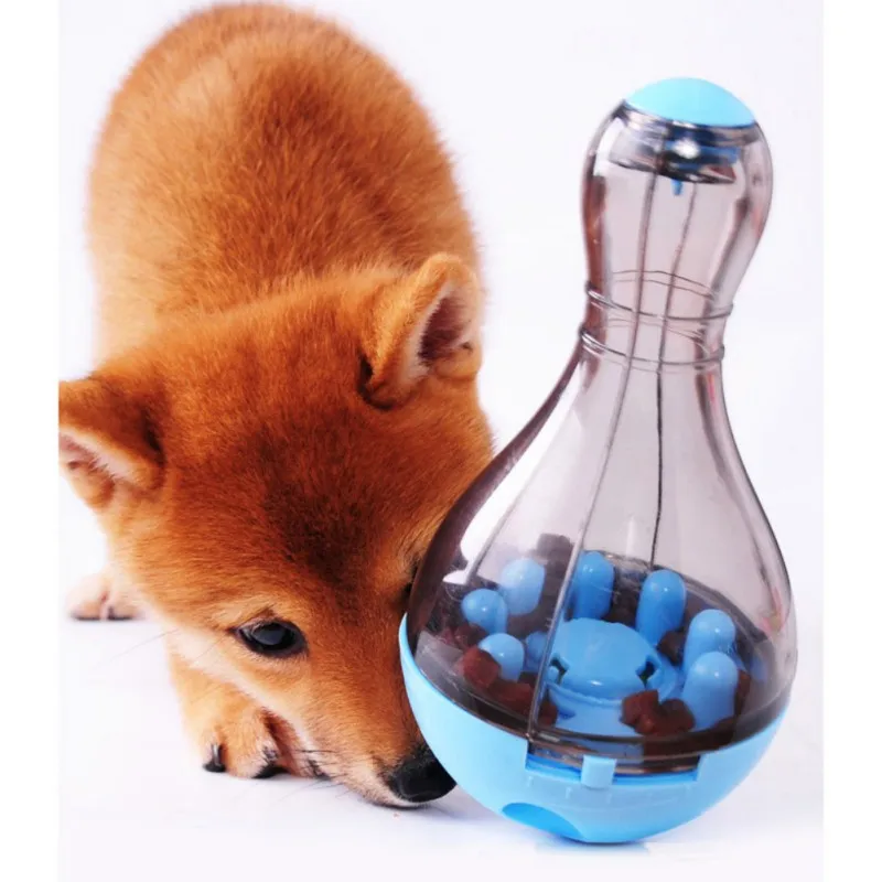 Pet Dogs Интерактивная упражняющая игрушка для скуки щенок тумблер утечки еда игрушка тренировка IQ