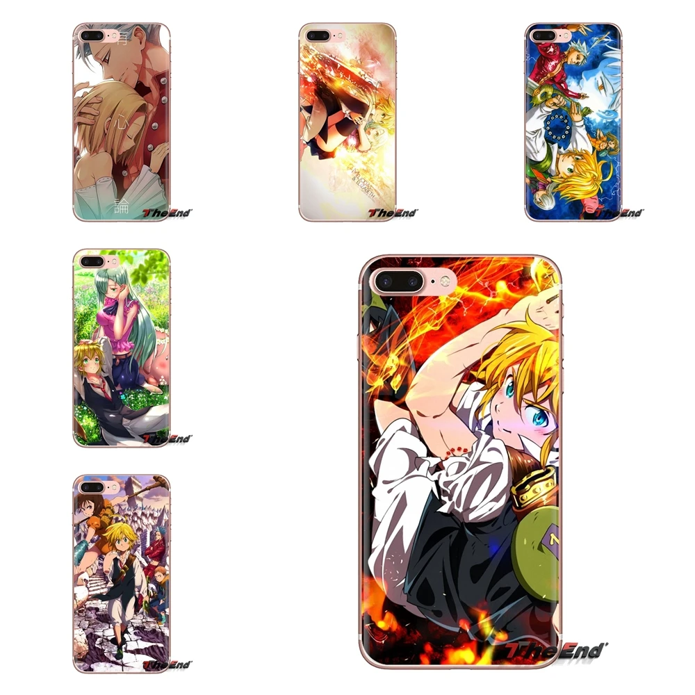 Силиконовый чехол Nanatsu no Taizai Seven Deadly Sin для Samsung Galaxy S3 S4 S5 Mini S6 S7 Edge S8 S9 S10 Plus Note 3 4 5 8 9 |