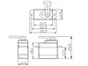 5PCS K-power P0050 Analog Servo 5G Plastic Gear Coreless servo Mini/micro servo for RC Airplane/RC hobby ► Photo 3/6